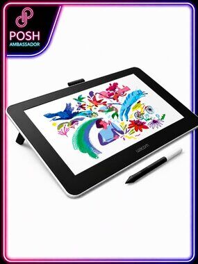 Wacom One Creative Drawing Tablet Bundle – Like New w/ Pen & All Accessories Inc